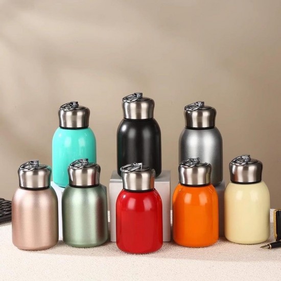 Luxury High Quality Customize Logo 300ML Stainless Steel Lady Drinking Insulated Vacuum Flasks Thermos Tumbler Bottle Cup Luxury High Quality Customize Logo 300ML Stainless Steel Lady Drinking Insulated Vacuum Flasks Thermos Tumbler Bottle Cup