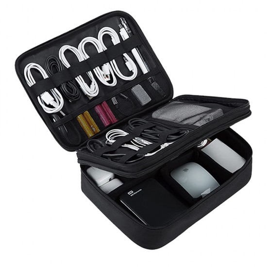 Travel Universal Electronic Cable Organizer Case Durable Accessories Pouch Travel Universal Electronic Cable Organizer Case Durable Accessories Pouch