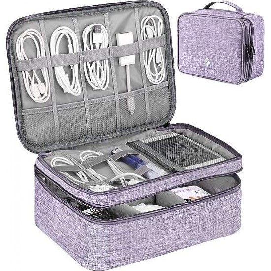 Free Sample Digital storage on-the-go with large capacity portable electronic organizer Waterproof Cable Organizer Bag Free Sample Digital storage on-the-go with large capacity portable electronic organizer Waterproof Cable Organizer Bag