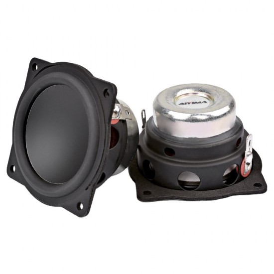 AIYIMA 2Pcs 2英寸迷你音频便携式扬声器4Ohm 20w全系列BT扬声器,适用于DIY家庭影院 AIYIMA 2Pcs 2英寸迷你音频便携式扬声器4Ohm 20w全系列BT扬声器,适用于DIY家庭影院