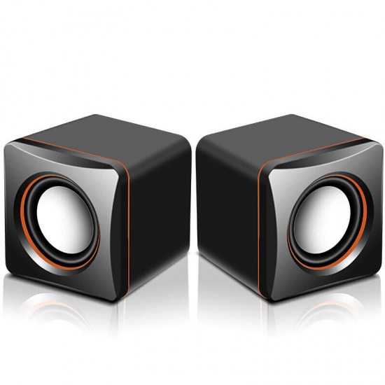 便携式迷你2.0扬声器电子小工具家用音频Hifi有线3.5毫米立体声音乐Usb电脑扬声器 便携式迷你2.0扬声器电子小工具家用音频Hifi有线3.5毫米立体声音乐Usb电脑扬声器