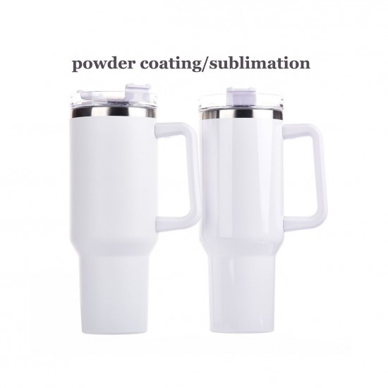 Sublimation Beer Cups 40oz Stainless Steel Vacuum Insulated Tumbler with handle Travel Mug Sublimation Beer Cups 40oz Stainless Steel Vacuum Insulated Tumbler with handle Travel Mug