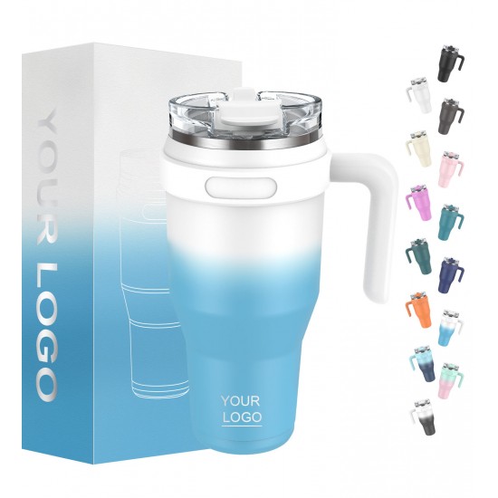 Customized Color 46oz Stainless Steel Tumbler Straw Cup Holder Compatible Travel Mug Reusable Vacuum Tumbler with Handle and Lid Customized Color 46oz Stainless Steel Tumbler Straw Cup Holder Compatible Travel Mug Reusable Vacuum Tumbler with Handle and Lid