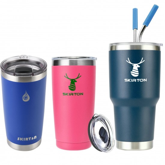 Skirton 20oz 20 Oz Custom Logo Double Wall Thermal Cup Vacuum Insulated Stainless Steel Tumbler With Magnetic Lid 30oz Skirton 20oz 20 Oz Custom Logo Double Wall Thermal Cup Vacuum Insulated Stainless Steel Tumbler With Magnetic Lid 30oz