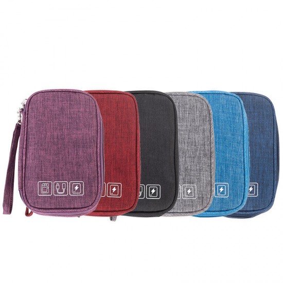 WSY Multifunctional travel digital cable storage bag lightweight waterproof travel electronic accessories organizer pouch WSY Multifunctional travel digital cable storage bag lightweight waterproof travel electronic accessories organizer pouch