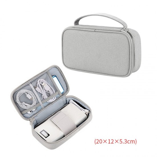 Customized Design Bag Digital Electronic Accessories Storage Cable Organizer Hard Drive Handheld Zipper Pouch For Travel Carry Customized Design Bag Digital Electronic Accessories Storage Cable Organizer Hard Drive Handheld Zipper Pouch For Travel Carry