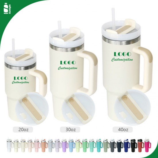 Custom Tumbler 40 oz Stainless Steel Vacuum Insulated Metal Travel Mug Thermo Coffee Cup 20oz 30oz 40oz Tumbler With Handle Logo Custom Tumbler 40 oz Stainless Steel Vacuum Insulated Metal Travel Mug Thermo Coffee Cup 20oz 30oz 40oz Tumbler With Handle Logo