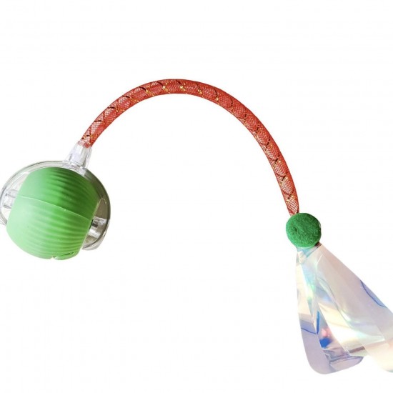 Interactive Cat Toys for Indoor Cats,The 3rd Generation Agile Moving Cat Ball with Elastic Mesh Tail,Automatic Cat/Kitten Toys Interactive Cat Toys for Indoor Cats,The 3rd Generation Agile Moving Cat Ball with Elastic Mesh Tail,Automatic Cat/Kitten Toys