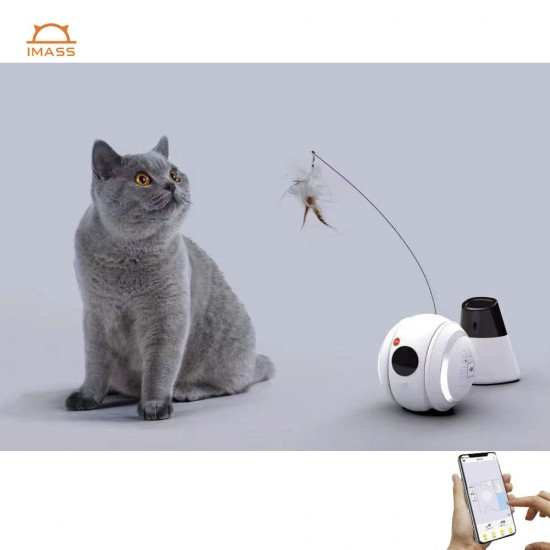 Interactive HD Camera Pet Toy for Dogs and Cats Automatic Silicone Rubber Pet Mate Robot Ball Funny Style Video Communication Interactive HD Camera Pet Toy for Dogs and Cats Automatic Silicone Rubber Pet Mate Robot Ball Funny Style Video Communication