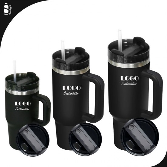 Insulated Tumbler 40oz 30oz Hot And Cold Thermal Mug Matte Black Coffee Cup Custom Logo 40 oz Stainless Steel Tumbler With Straw Insulated Tumbler 40oz 30oz Hot And Cold Thermal Mug Matte Black Coffee Cup Custom Logo 40 oz Stainless Steel Tumbler With Straw