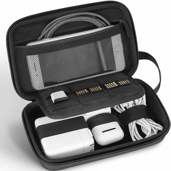 EVA Hard Shell Travel charger cable Organizer Case Portable Electronic Pouch Gadget Bag for MacBook Power Adapter Chargers EVA Hard Shell Travel charger cable Organizer Case Portable Electronic Pouch Gadget Bag for MacBook Power Adapter Chargers