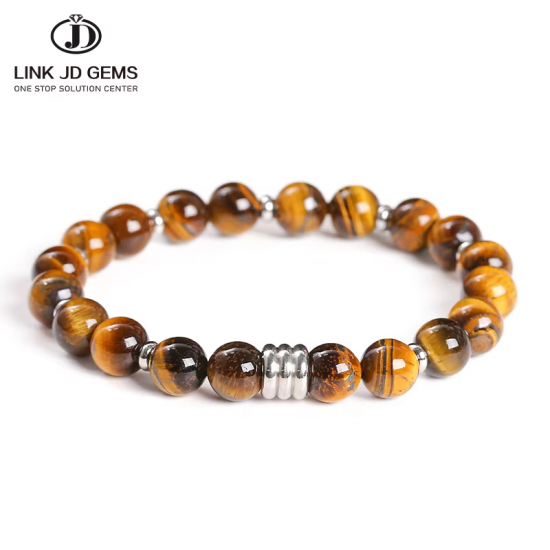 JD Gems Reiki Healing Yoga Meditation Charm Bangle Natural Yellow Tiger Eye Stone Black Stone Stainless Steel Bracelet JD Gems Reiki Healing Yoga Meditation Charm Bangle Natural Yellow Tiger Eye Stone Black Stone Stainless Steel Bracelet