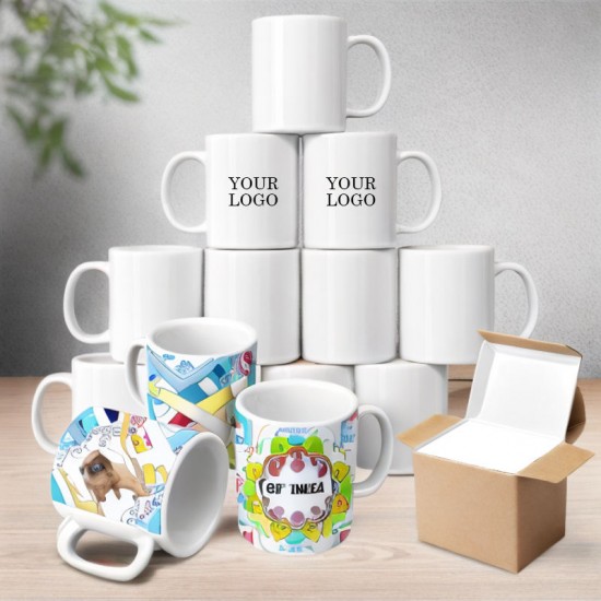 Wholesale Custom Logo Promotion Porcelain Mug Sublimation Blank Unique Luxury Christmas Tea Cup Mugs 11oz Ceramic Mugs Wholesale Custom Logo Promotion Porcelain Mug Sublimation Blank Unique Luxury Christmas Tea Cup Mugs 11oz Ceramic Mugs