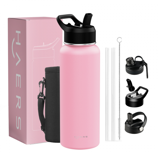 22oz 32oz 40oz Double Wall Vacuum Flasks Thermos 18/8 Stainless Steel Insulated Water Bottle With lids 22oz 32oz 40oz Double Wall Vacuum Flasks Thermos 18/8 Stainless Steel Insulated Water Bottle With lids