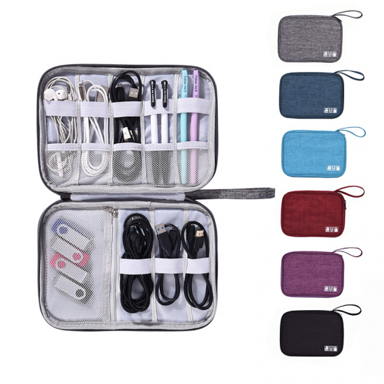 MKW4079 Portable Travel Gadget Digital Electronic Accessories Storage Cable Organizer Bag Cable Organizer Digital Storage Bag MKW4079 Portable Travel Gadget Digital Electronic Accessories Storage Cable Organizer Bag Cable Organizer Digital Storage Bag