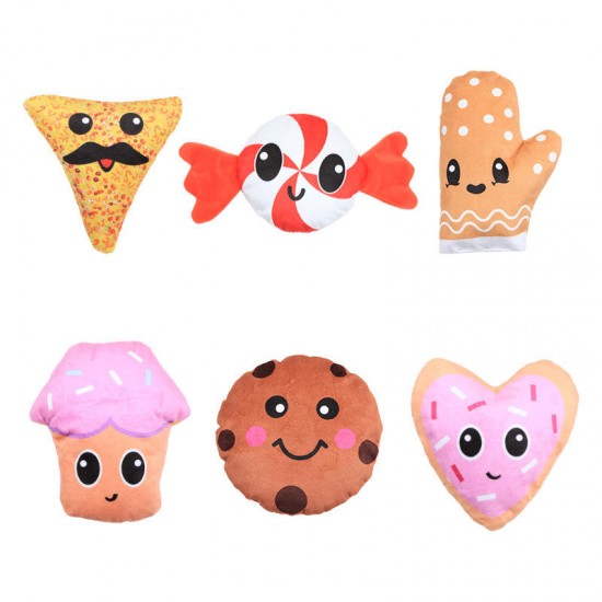 Pet Products Plush Toys for Dogs Cats Creative Baking Shape Interactive Puppy Chew Toy Dog Toys Wholesale Pet Products Plush Toys for Dogs Cats Creative Baking Shape Interactive Puppy Chew Toy Dog Toys Wholesale