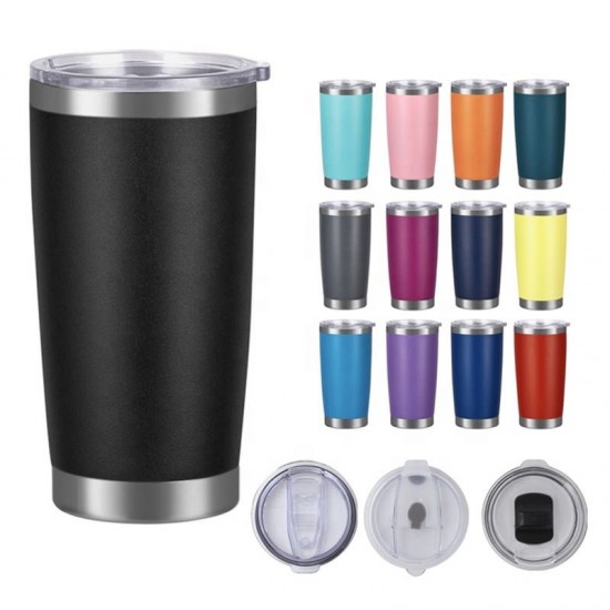 Customized Coffee Tumbler 20 oz Stainless Steel Double Wall Insulated Mug Water Drink Thermal Cup Customized Coffee Tumbler 20 oz Stainless Steel Double Wall Insulated Mug Water Drink Thermal Cup
