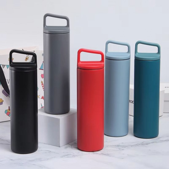 Custom Logo Coffee Mug Travel Mug With Handle Insulated Stainless Steel Eco-friendly Thermos Mug 15oz/20oz Custom Logo Coffee Mug Travel Mug With Handle Insulated Stainless Steel Eco-friendly Thermos Mug 15oz/20oz