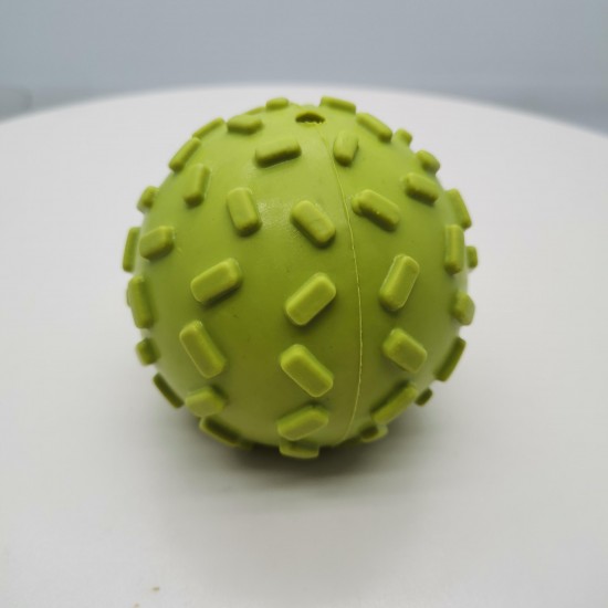 Aggressive Spherical Chewers Tough Strong Natural Rubber Pet Dog Chew 3 Inch Iron Plate Grain Leakage Ball Toy Aggressive Spherical Chewers Tough Strong Natural Rubber Pet Dog Chew 3 Inch Iron Plate Grain Leakage Ball Toy