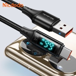 Digital HD Led Fast Charge Type C Cable C 1.2M Full Compatible Android Usb Type C Data Smart Cable For OPPO VIVO XIAOMI SAMSUNG