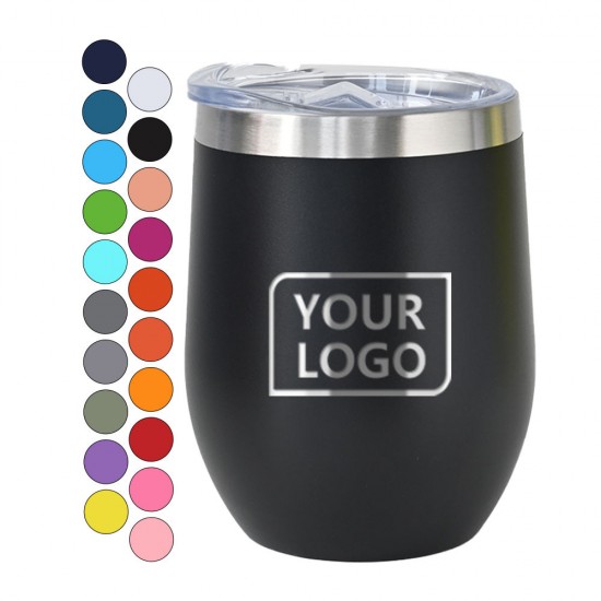 Wholesale oem powder coated Double Wall Vacuum Insulated Tumbler Cup Coffee Mug Stainless Steel Wine Tumbler 12Oz Wholesale oem powder coated Double Wall Vacuum Insulated Tumbler Cup Coffee Mug Stainless Steel Wine Tumbler 12Oz