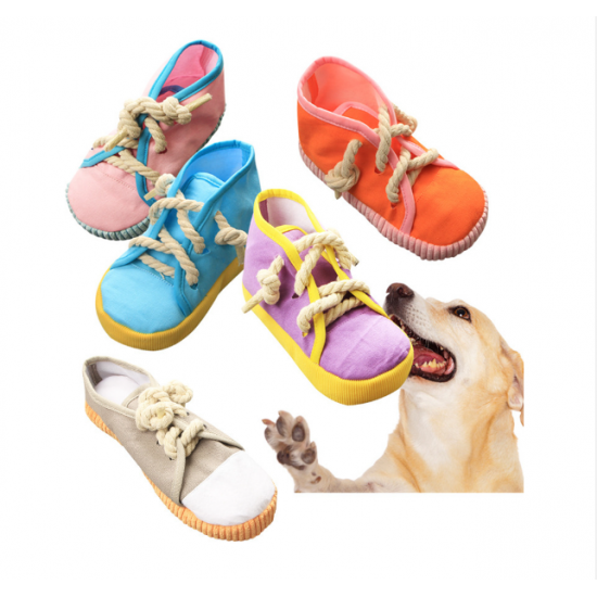 factory cheap wholesaler pet shoe rope toy soft dog cat squeaker chewing toy factory cheap wholesaler pet shoe rope toy soft dog cat squeaker chewing toy