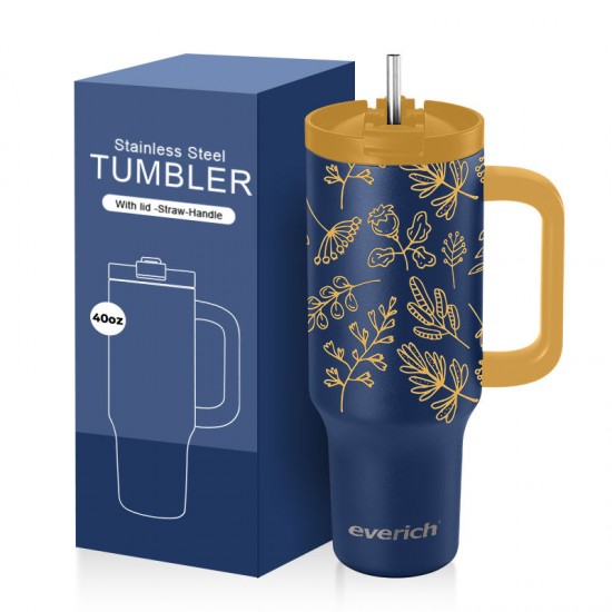 Large Capacity stainless steel 40oz tumbler with handle straw double wall coffee cup travel insulated Beer mug Large Capacity stainless steel 40oz tumbler with handle straw double wall coffee cup travel insulated Beer mug