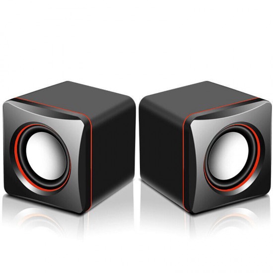 迷你有线高品质扬声器USB D02A台式电脑笔记本家用便携式扬声器 迷你有线高品质扬声器USB D02A台式电脑笔记本家用便携式扬声器